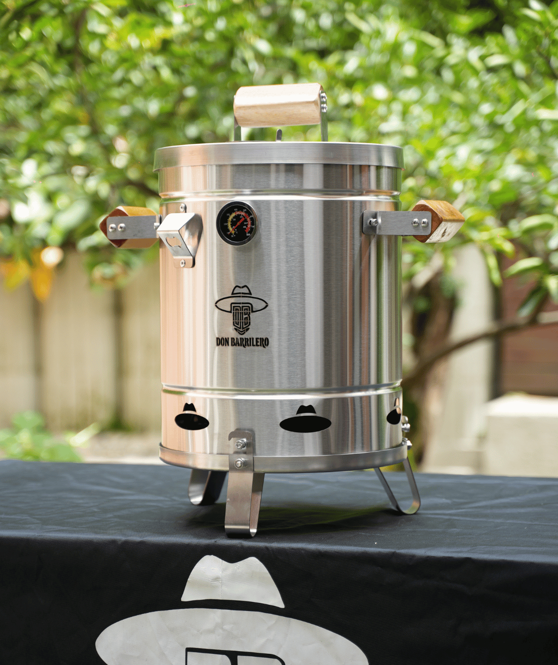 BARRIL ASADOR-AHUMADOR 12 LB PREMIUN