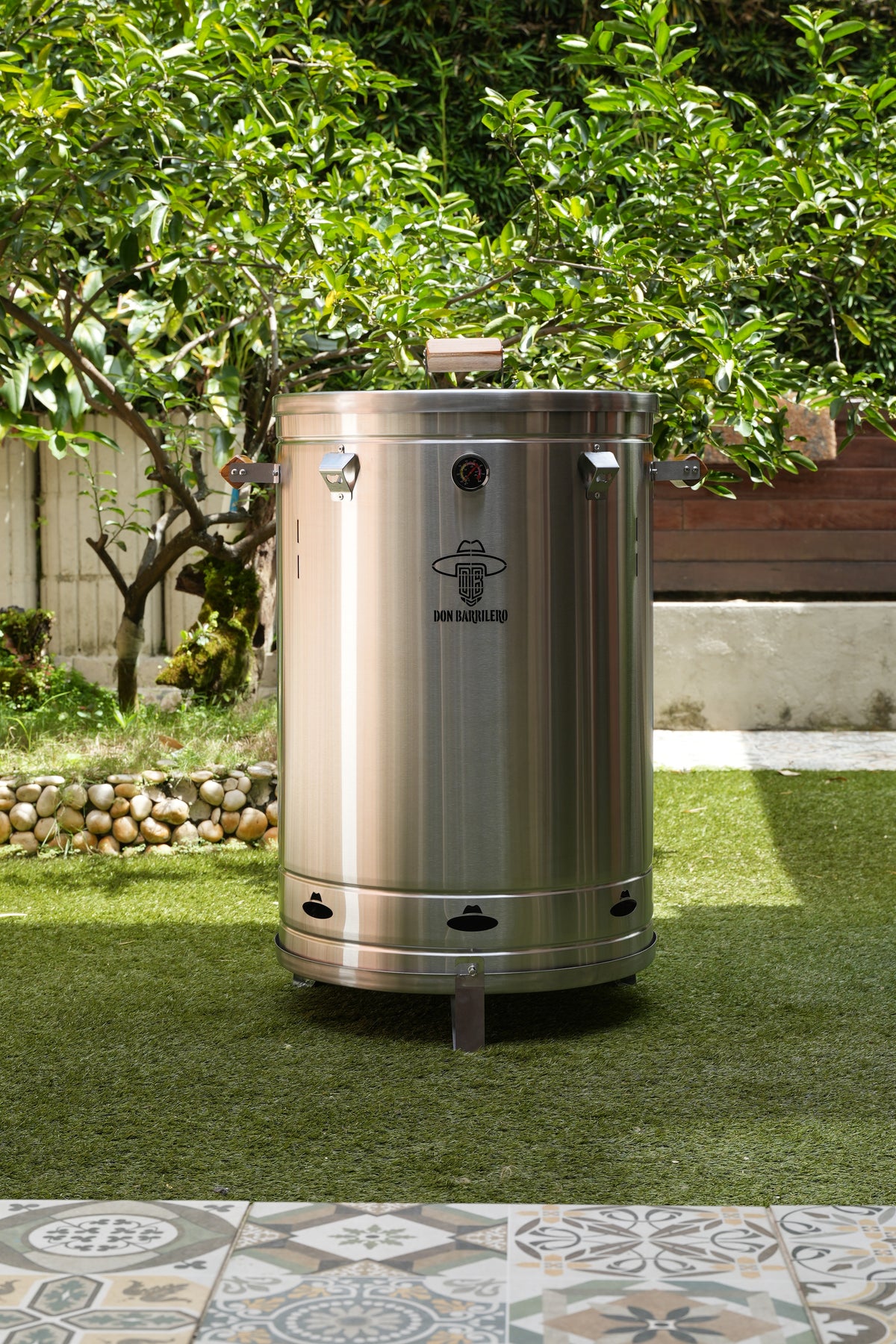 BARRIL ASADOR-AHUMADOR 80 a 100 LIBRAS