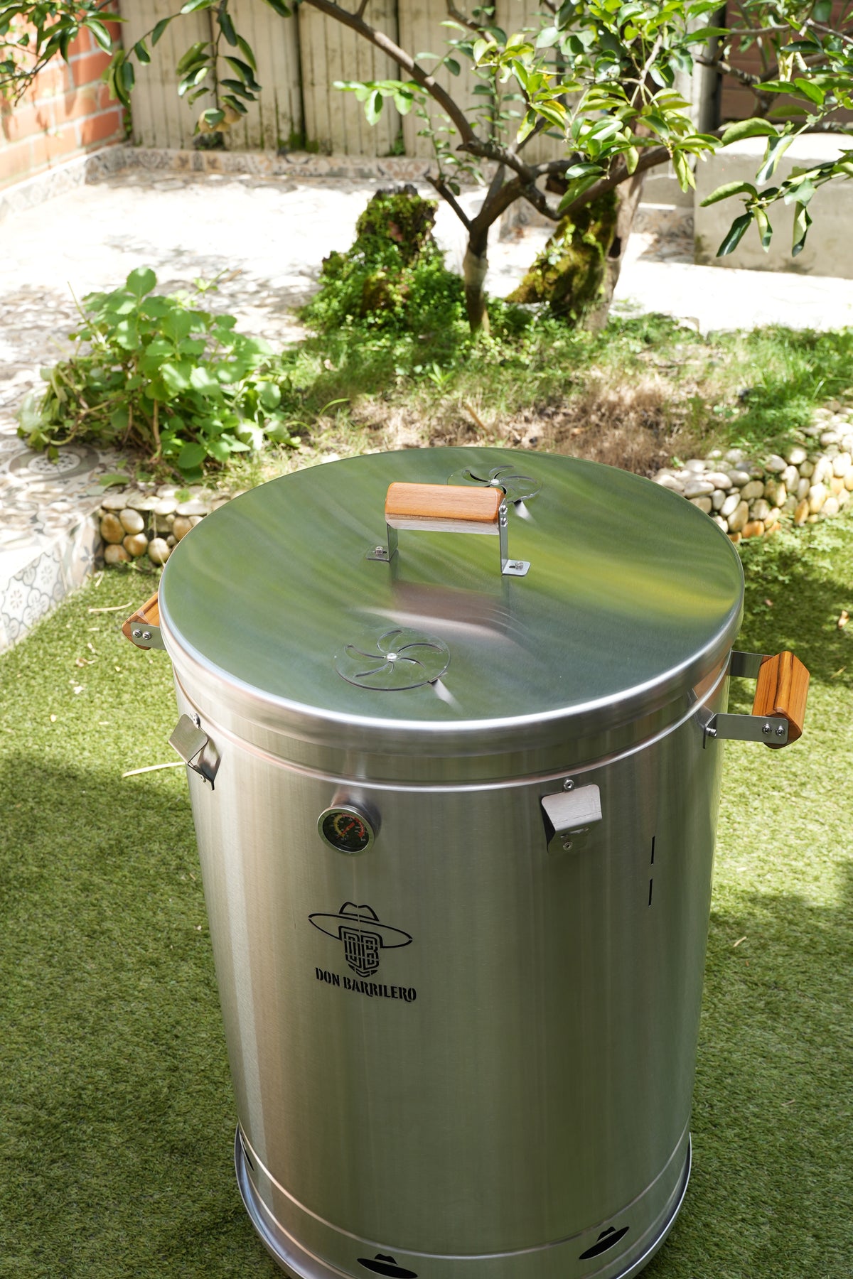 BARRIL ASADOR-AHUMADOR 80 a 100 LIBRAS