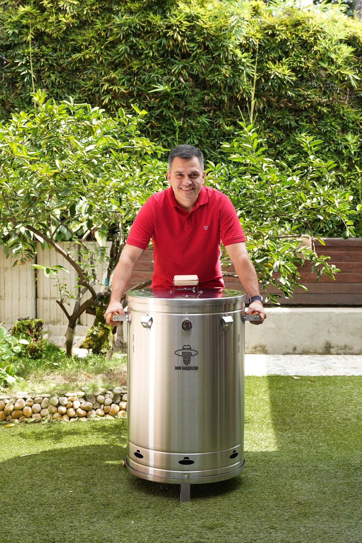 BARRIL ASADOR-AHUMADOR 80 a 100 LIBRAS