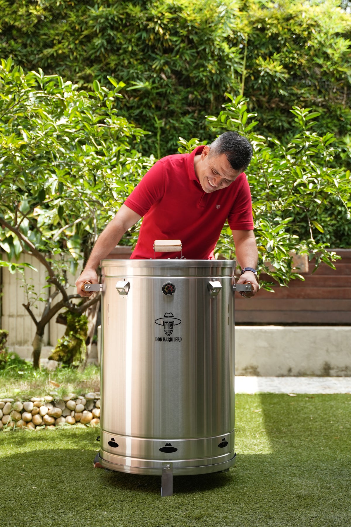 BARRIL ASADOR-AHUMADOR 80 a 100 LIBRAS