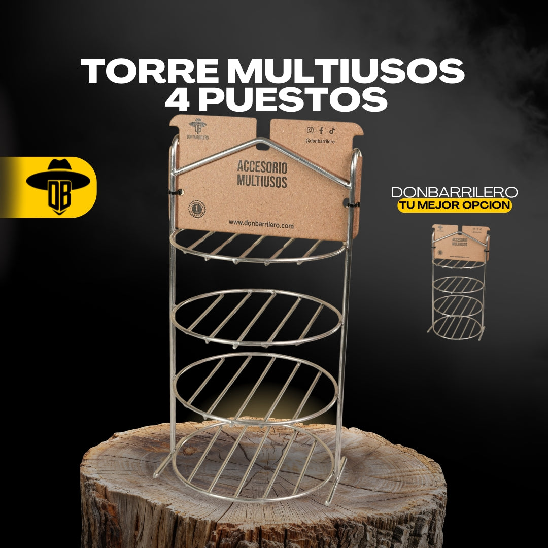 Torre para Hamburguesas 4NIVELES