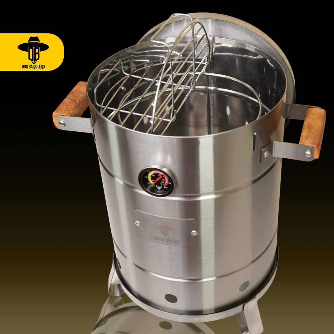 Combo Barril Asador 10 Libras