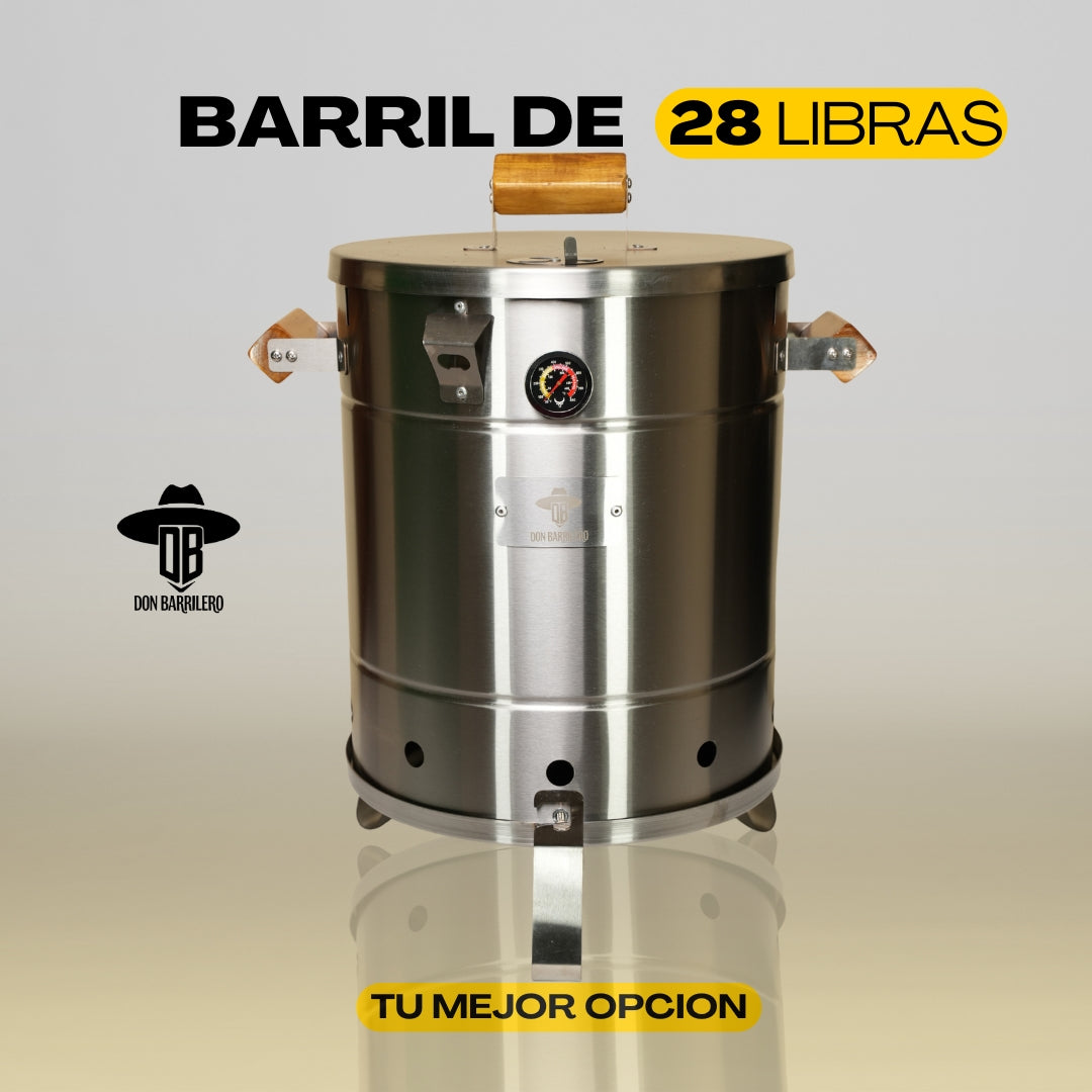 Barril Asador 28 libras - Don Barrilero